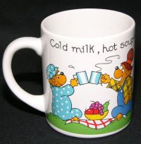 Berenstain Bears COLD MILK HOT SOUP Coffee Mug